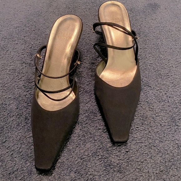 Stuart Weitzman Evening Slingback Crystals - Picture 1 of 5